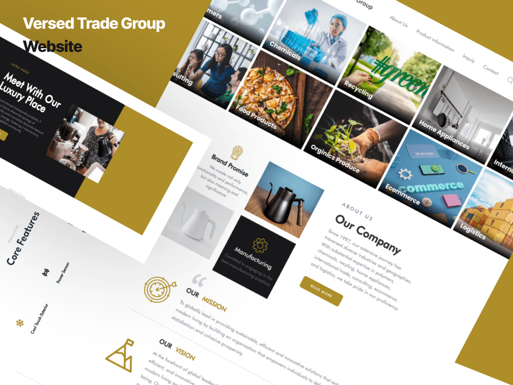 Versed Trade Group website